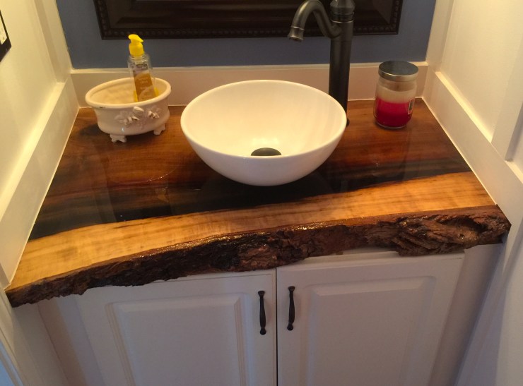 Live Edge Sink